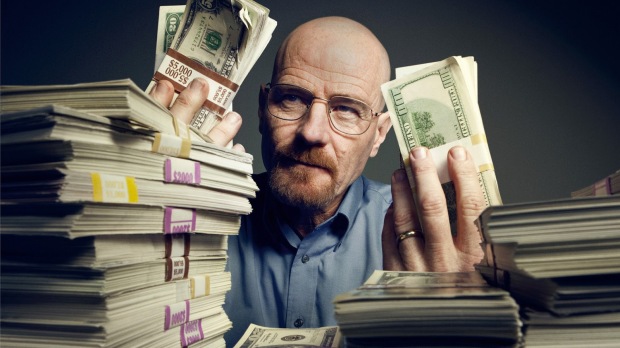 Walter's not-white money